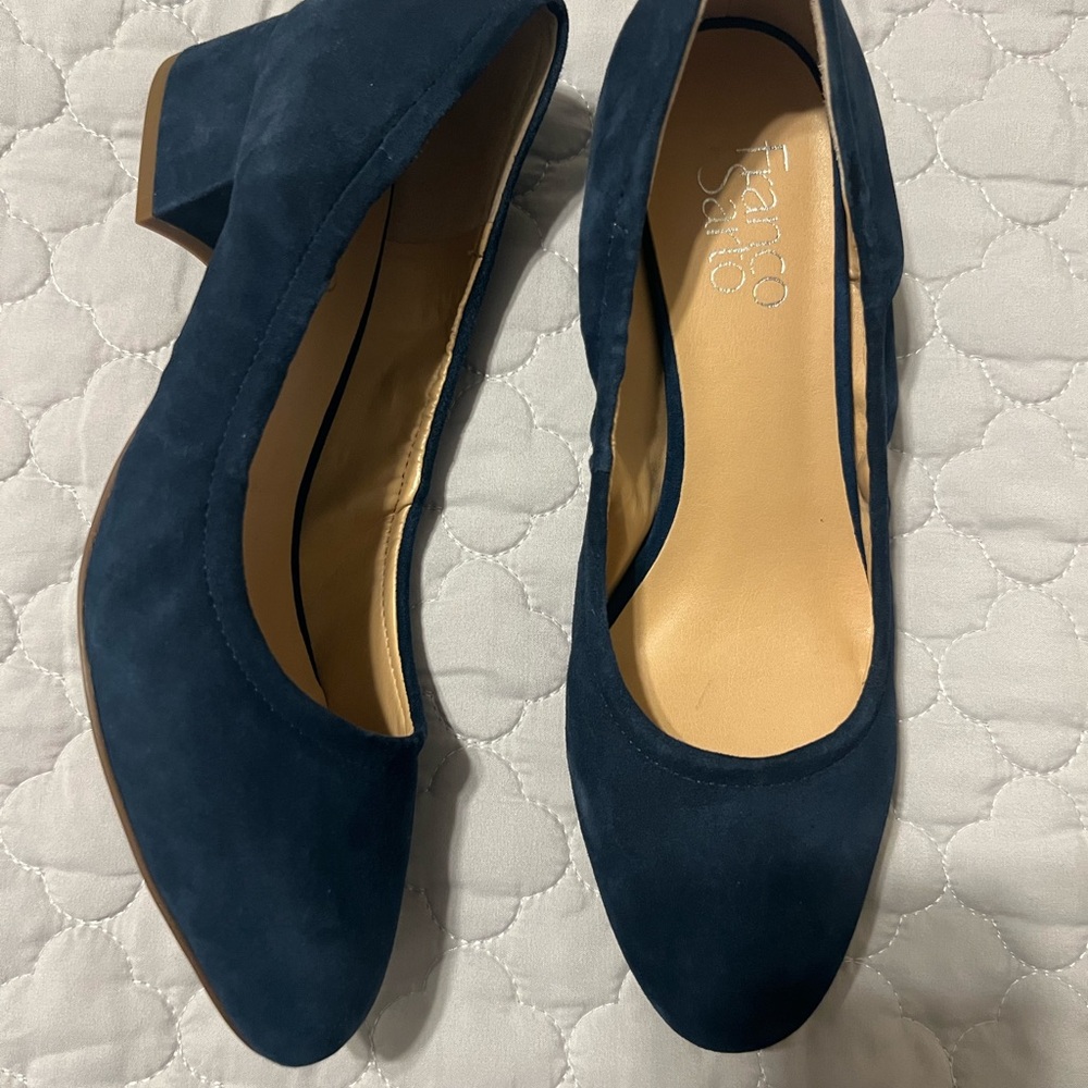 Franco Sarto Women's Navy Blue Pumps